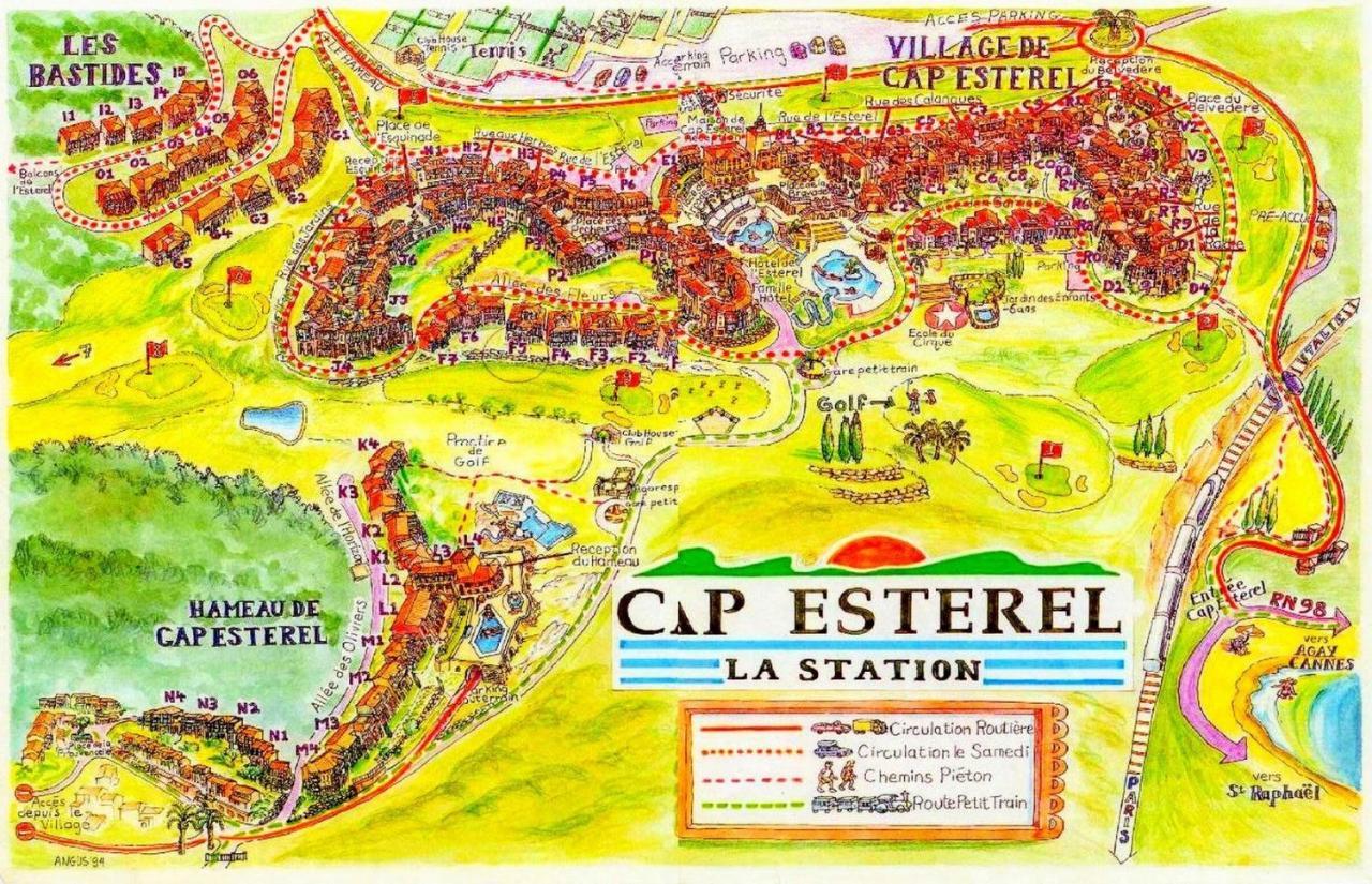 Huuummm C'est La ! Beau T2 Cap Esterel Village Avec Clim ! Appartamento